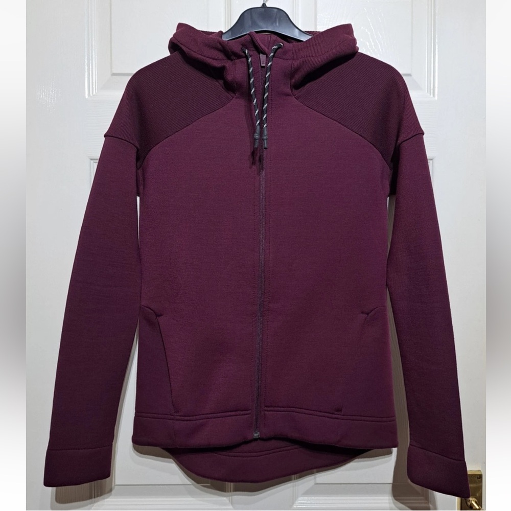 Sweaty Betty Cross Train Hoodie Women's Size XS Midweight Full Zip SB3182 Purple